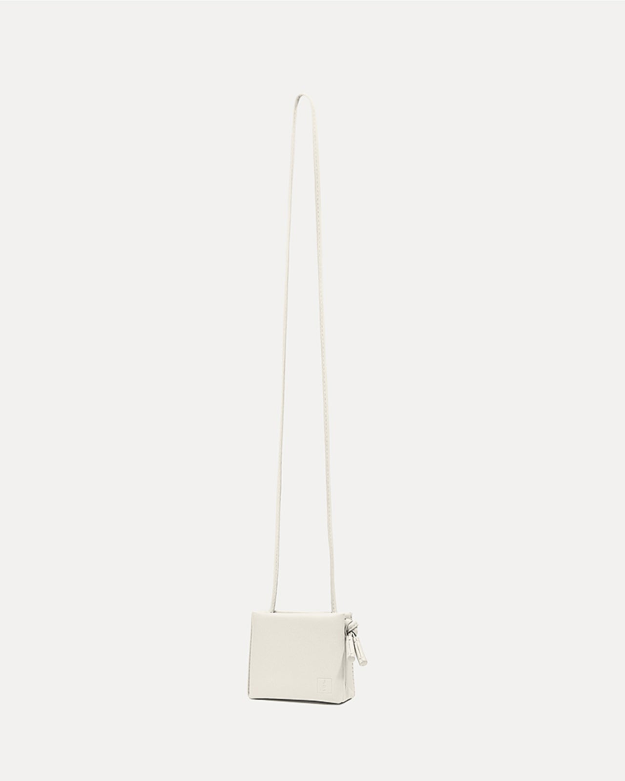 Square Mini Bag in Off-white