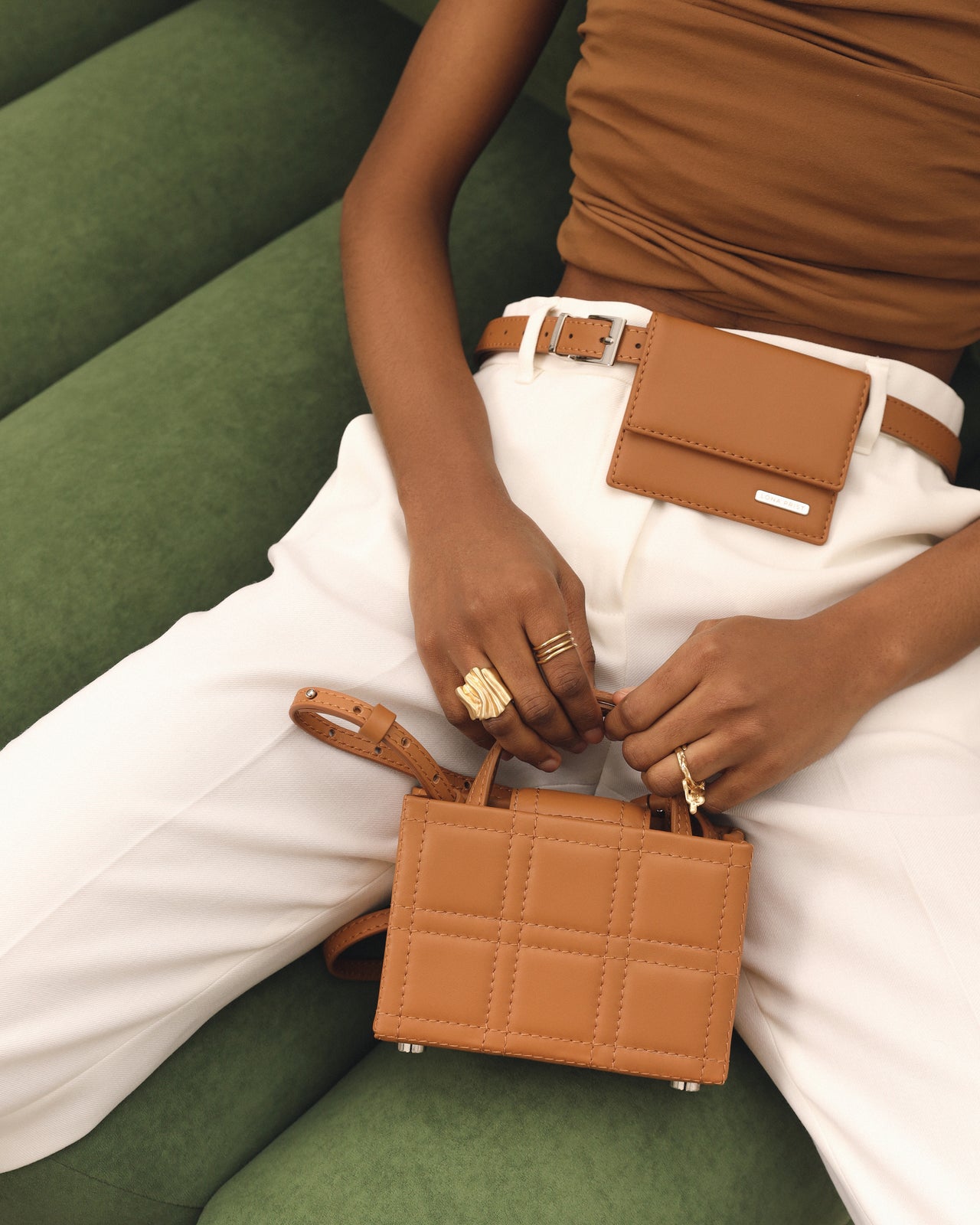 3x2 Bag in Brown