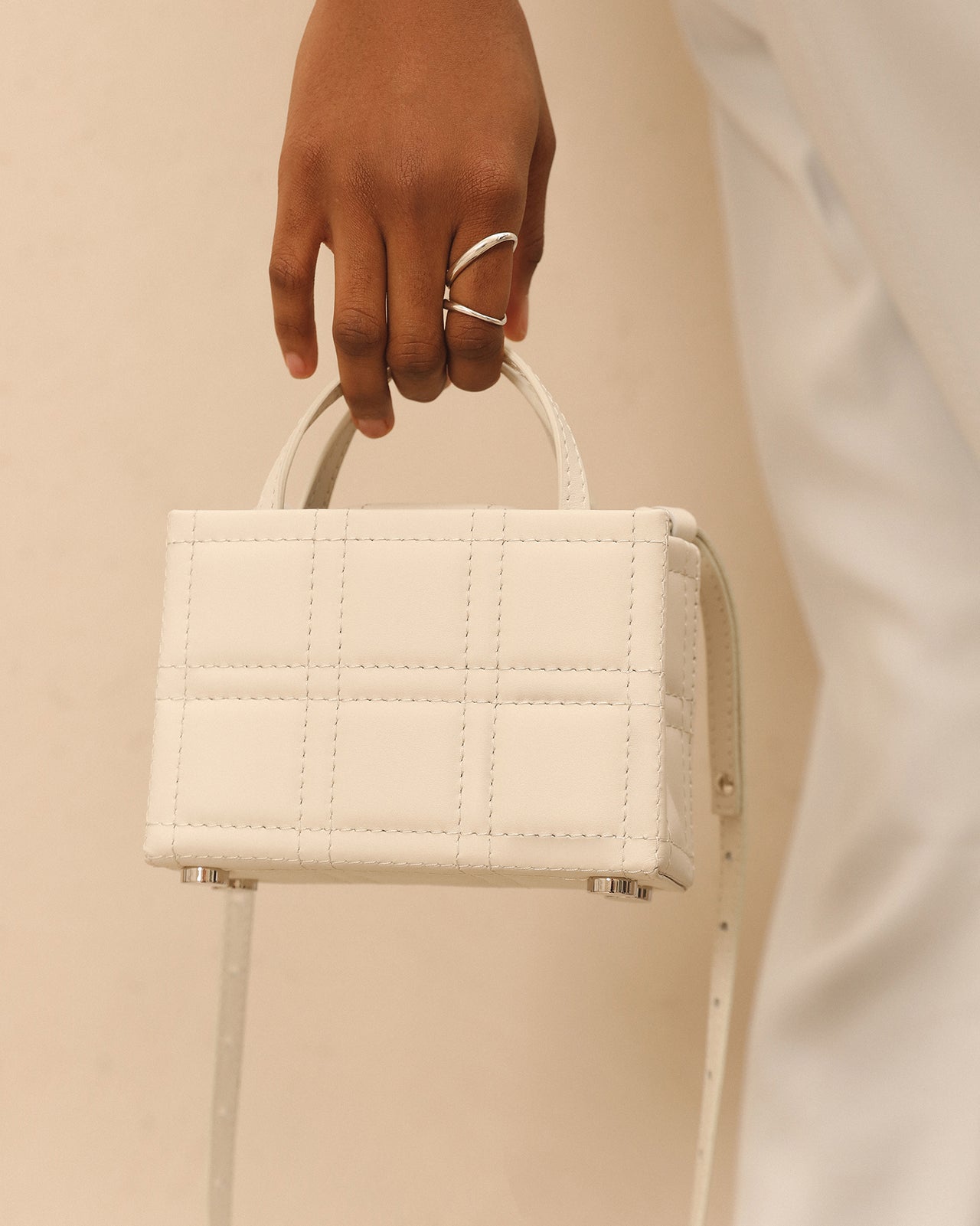 3x2 Bag in Off-white