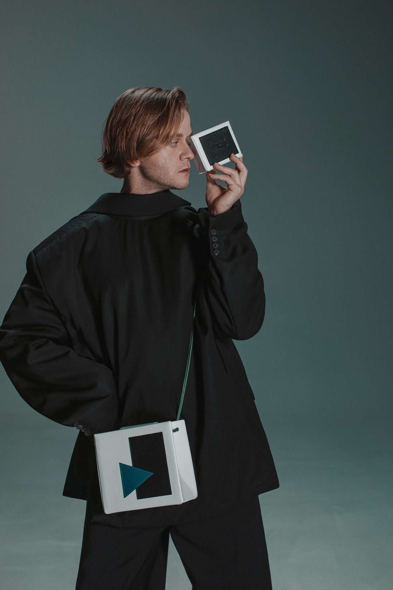 Blue Impulse Square Bag