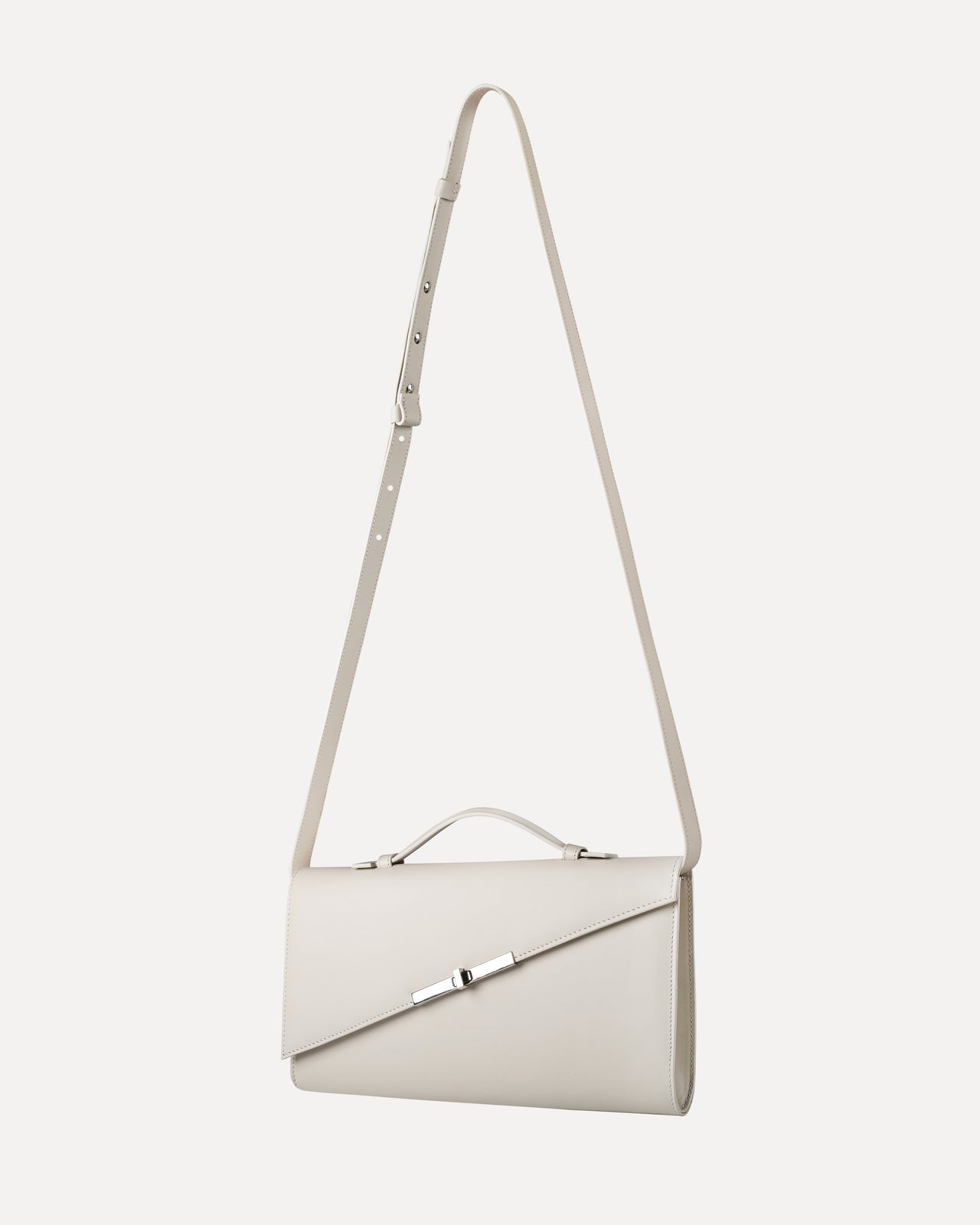 Alex Clutch in Off-White