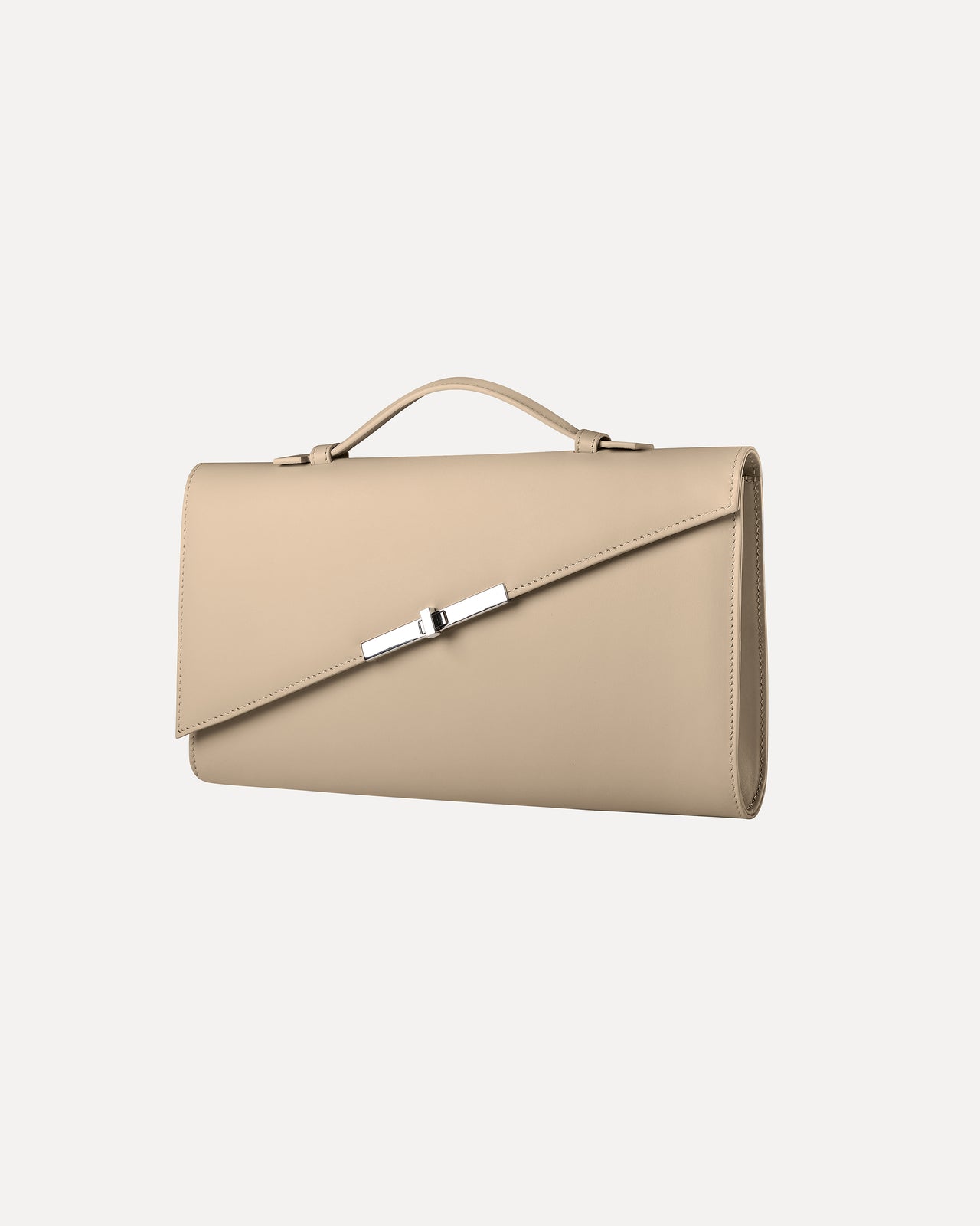Alex Clutch in Beige
