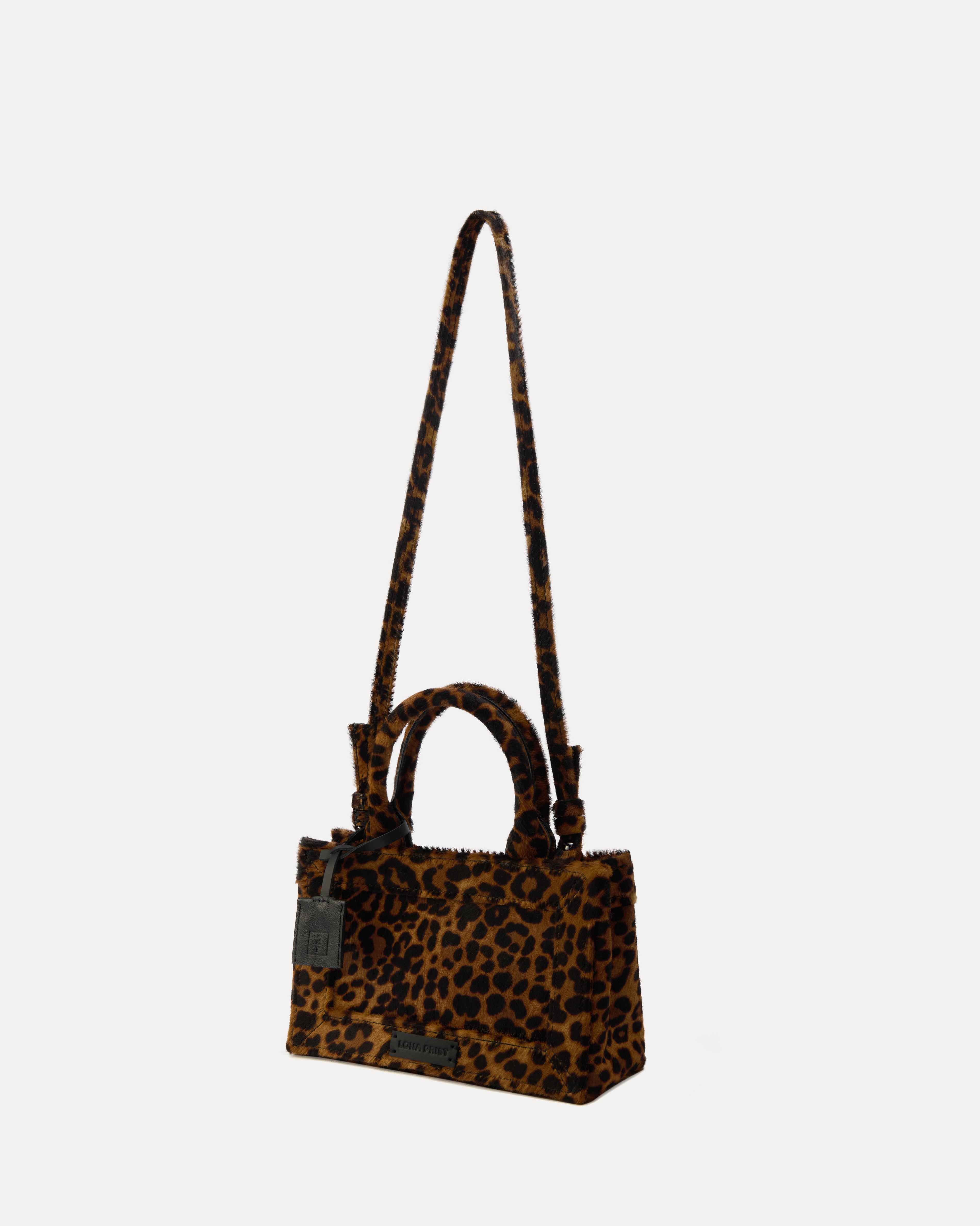 LONA PRIST l Monochrome Bag in Leopard