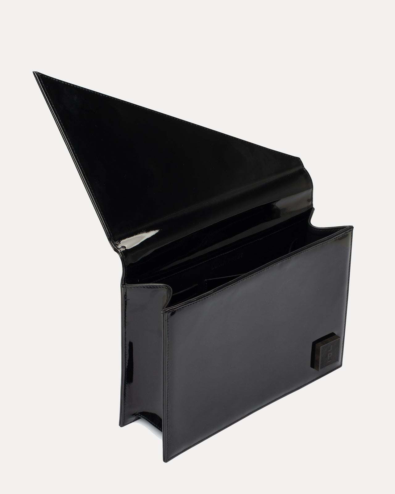 Medium Alex Note in Black Patent