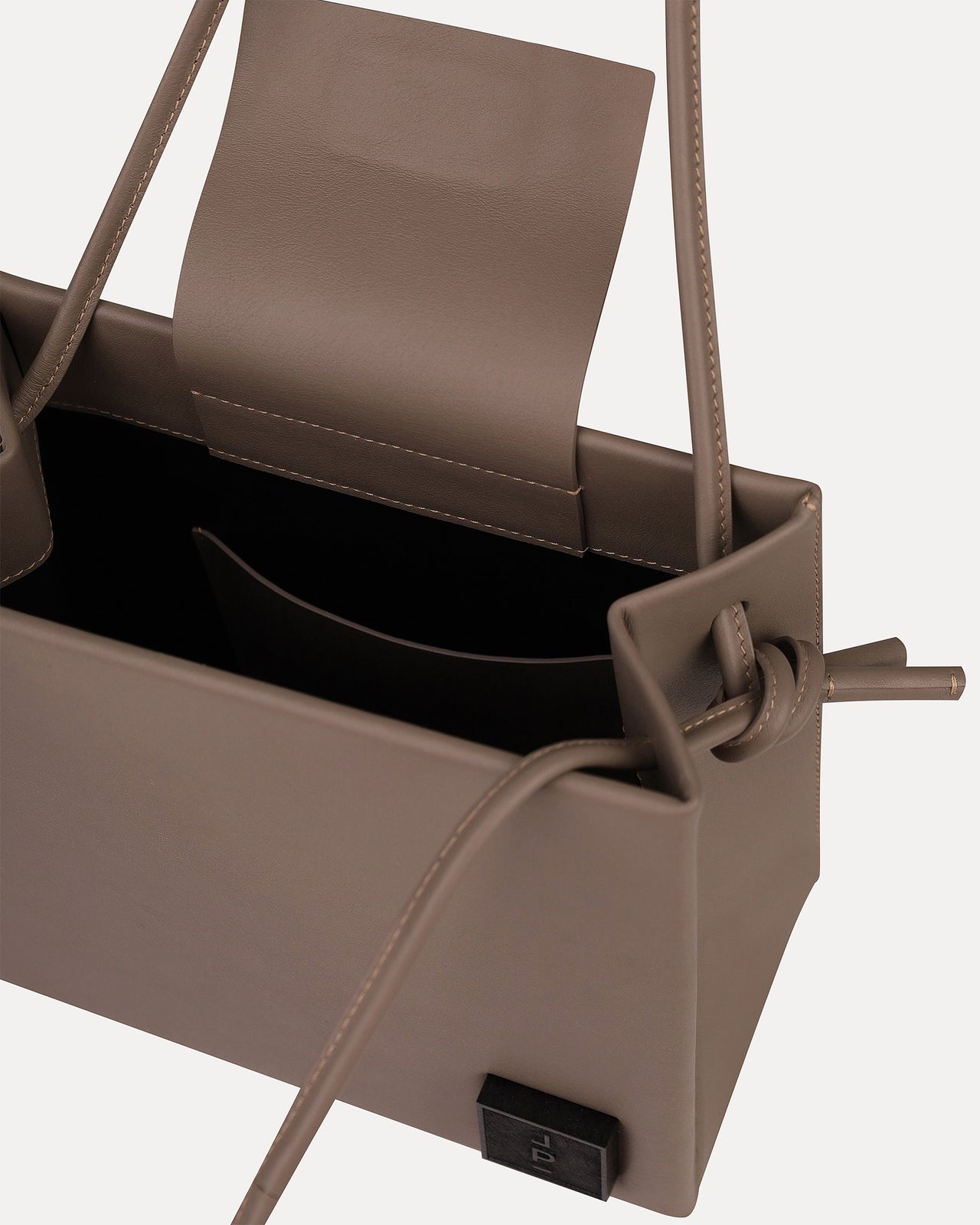 Square Bag in Taupe